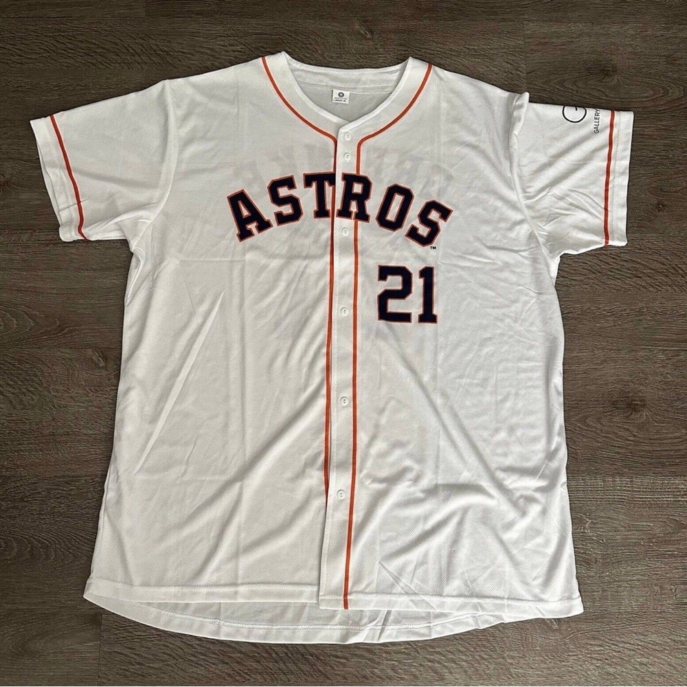 2019 Houston Astros SGA Zack Greinke Replica White Jersey Mint Cond